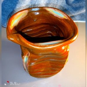 Vintage art pottery vase